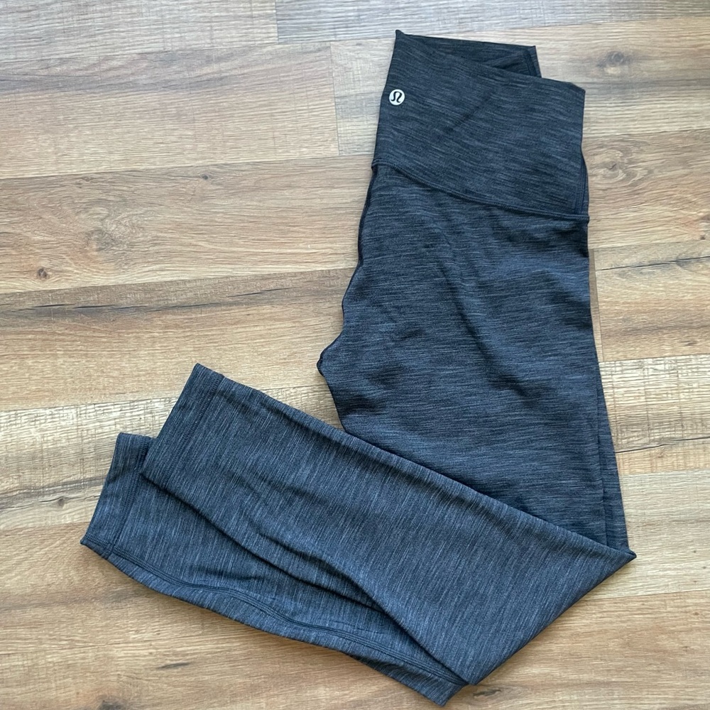 Lululemon Wunder Under Hi-Rise 7/8 Tight Leggings Full-On Luxtreme 25" Size 6